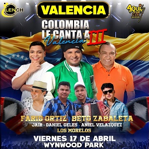 Colombia le canta a Valencia III